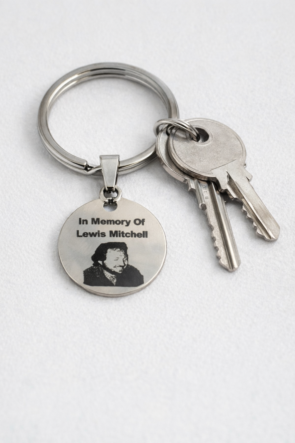 Custom Engraved Memorial & Photo Pendant